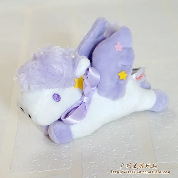 new popular Cute exquisite Lucky Gemini Unicorn plush pendant girl's bag doll pendant pretty  plush dreamlike doll birthday gift