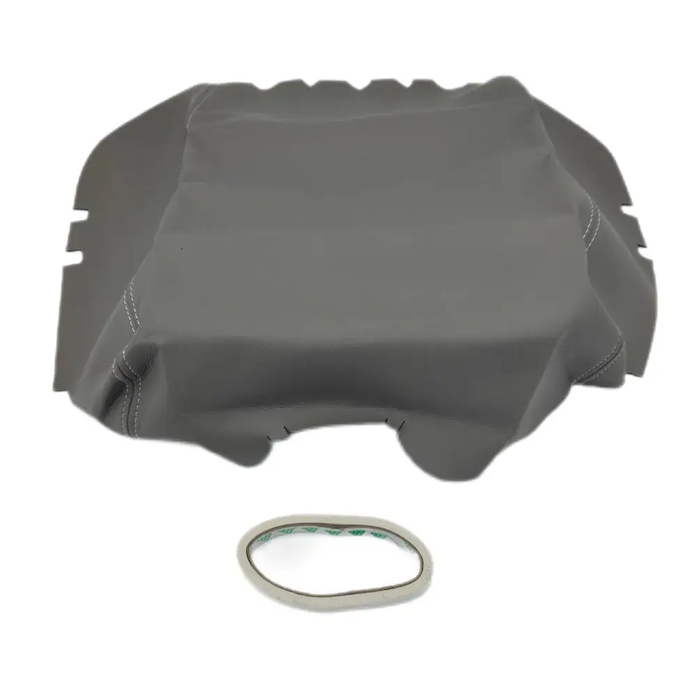 Gray Center Console Lid Armrest Cover Skin Trim Fits For Toyota Tundra 2007-2013