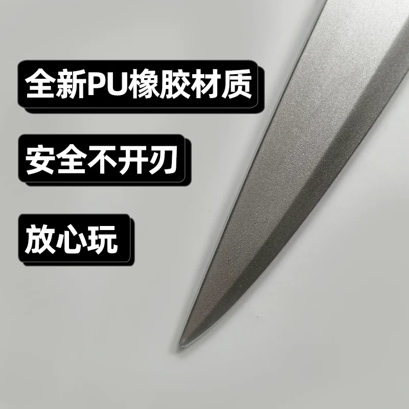 Diary Przyszłości Gasai Yuno krótki nóż miecz uniwersalny nóż kuchenny broń i sprzęt rekwizyty cosplay PU gumowy miecz i nóż zabawka