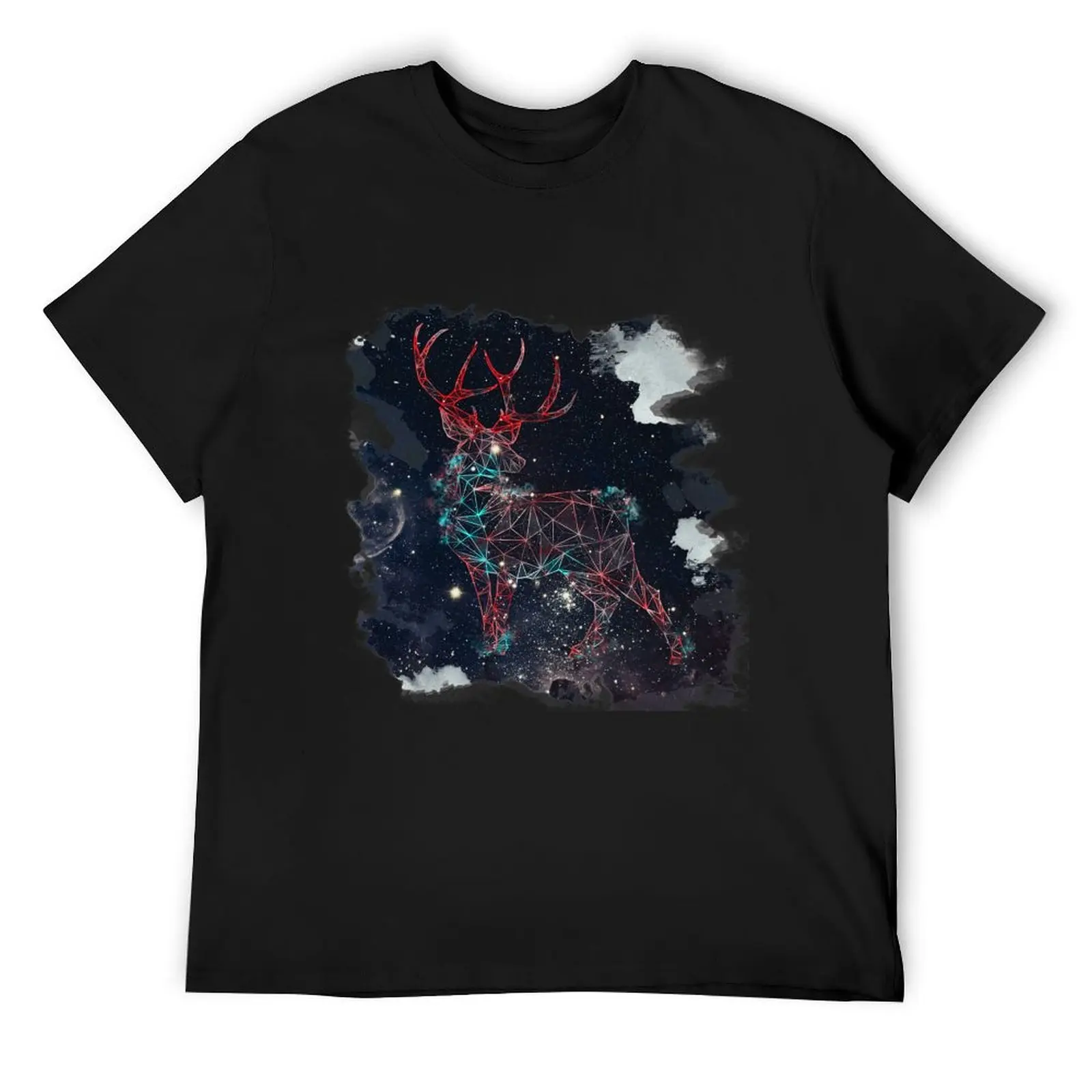 

Celestial Deer T-Shirt customizeds rapper graphic tees cute tops for a boy black t shirts for men