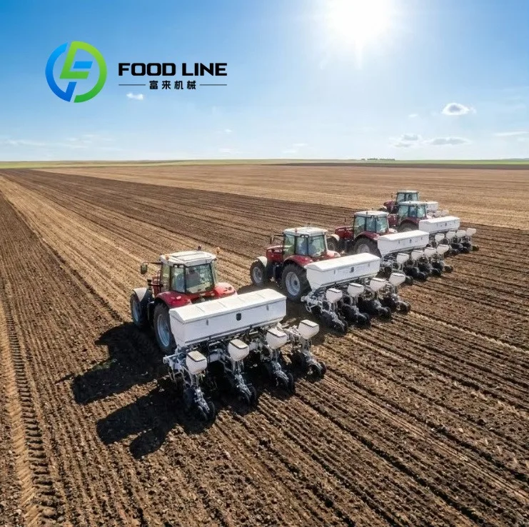 Tractor Mounted Seeding Machine Farm Sowing Planter Good Compatibility With Most Common Tractor Models In Global Agricultural