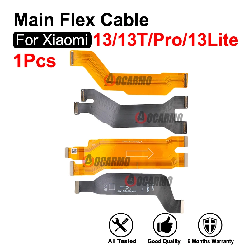 For Xiaomi Mi 13 Ultra 13Lite 13t Pro Main Board Connector LCD Screen Motherboard Flex Cable Replacement Parts