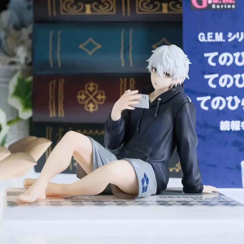 BLUE LOCK Actionfiguren Nagi Seishiro Anime-Figur Sitzende Figurine PVC Sammlermodell Kinderpuppe Spielzeug Geschenke
