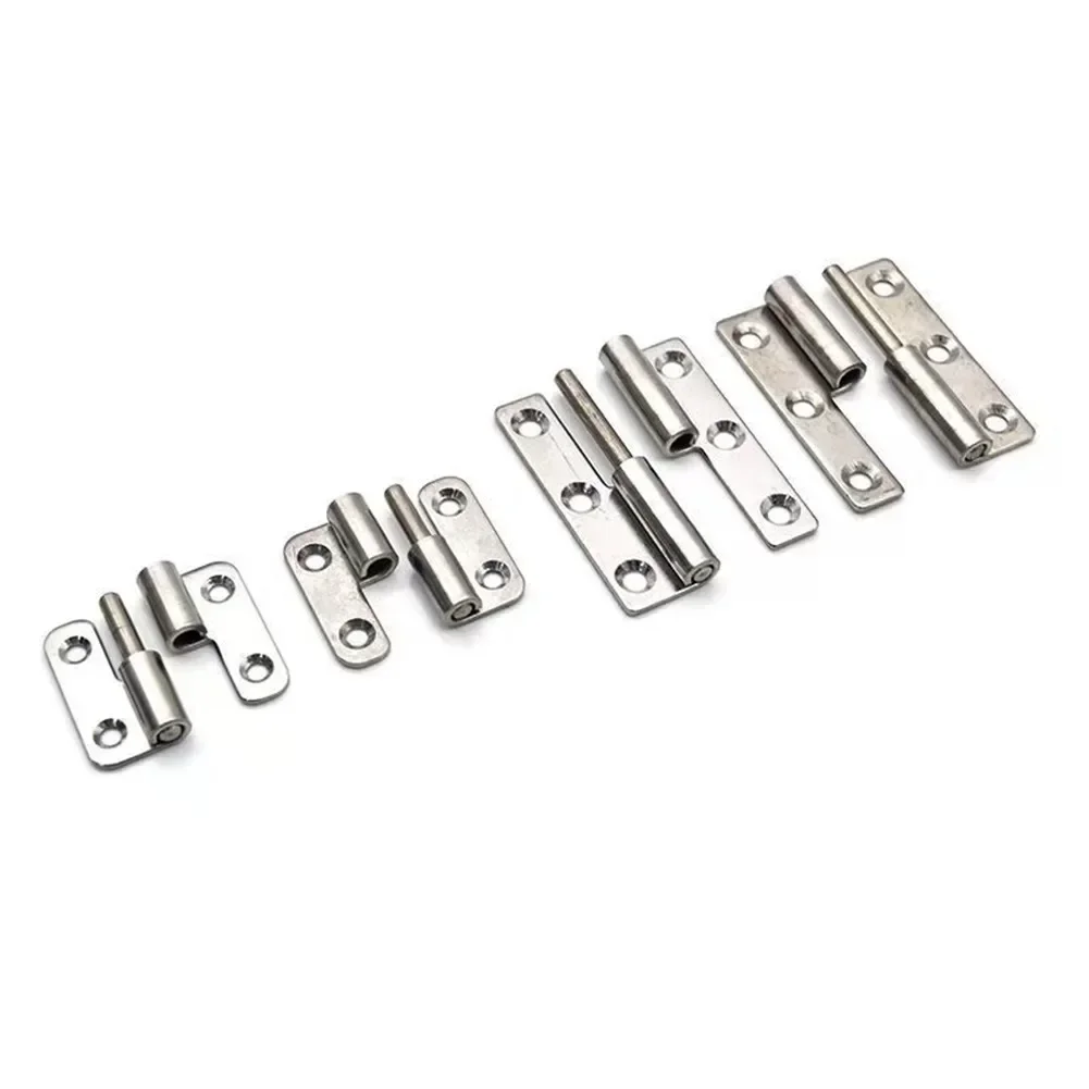 Household Industrial Hinge Hinges 1.5 2 2.5 3 Safety Slip 1.5 2 2.5 3 2pcs Cabinet Boxes Detachable Door Equipment