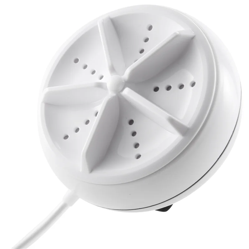 Máquina de lavar rotativa pessoal quente, tecnologia de turbina ultrassônica portátil, máquina de lavar sujeira para viagens familiares tipo a