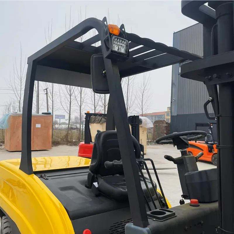 Customized High Performance Automatic Electric Forklift 5 Ton Lithium-Ion Battery With CE Certification Two-Stage Mast 3-9m Lift