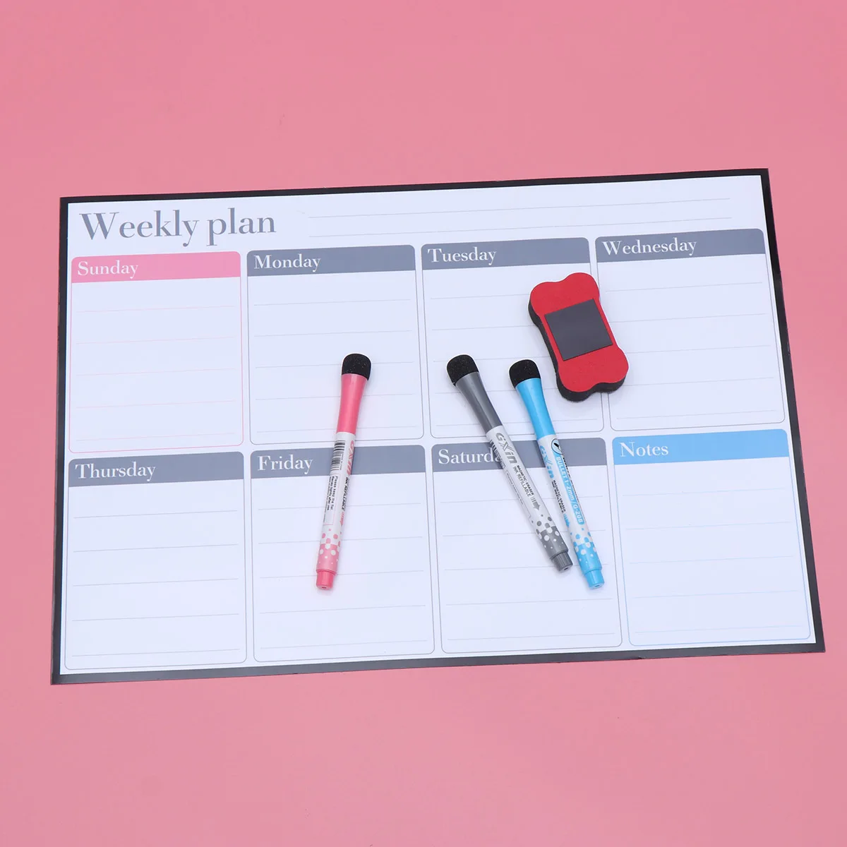 

40X30 см доска с еженедельным планом, магнитная гибкая доска для сухого стирания домашних животных для холодильника, органайзер для заметок, планировщик, календарь