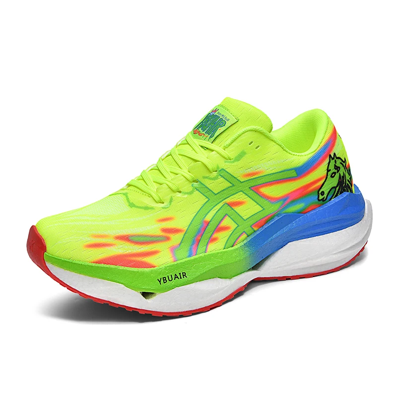Tênis de Corrida Mais Vendidos Antiderrapantes e com Amortecimento em Fibra de Carbono Profissional para Maratona Chunta Sports Youth Zoom Tênis de Corrida Mais Vendidos Antiderrapantes e com Amortecimento em Fibra de Carbono Profissional para Maratona Chunta Sports Youth Zoom