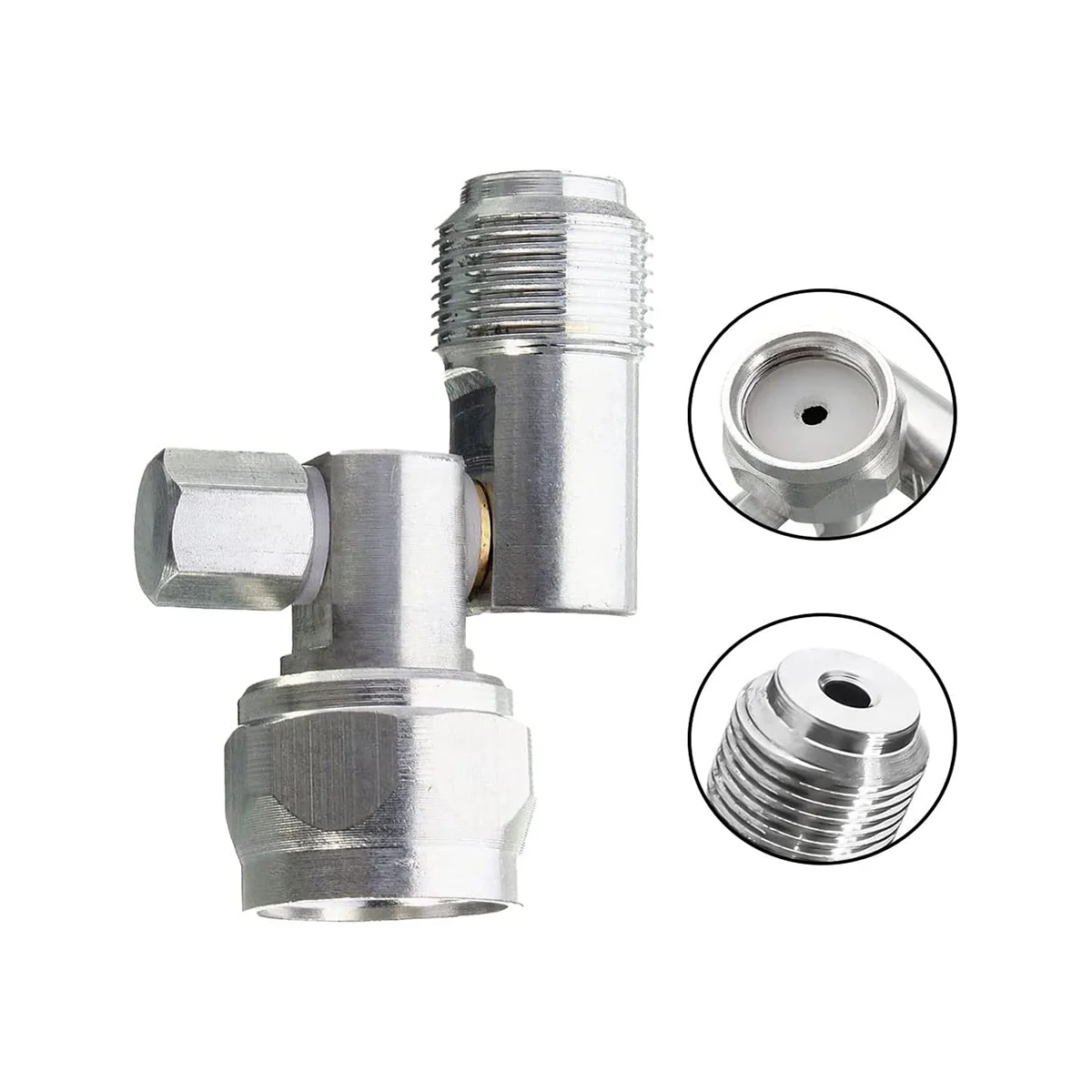 Bezpowietrzny przedłużenie z końcówką pistoletu malowane farbą w sprayu, wielofunkcyjny F-7/8 Cal Adapter przegubu obrotowego do malowane farbą w sprayu