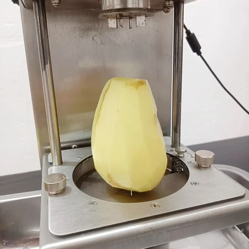 Электрическая машина для резки спирали картофеля Коммерческая машина для резки картофельных башней Машина для резки картофеля фри