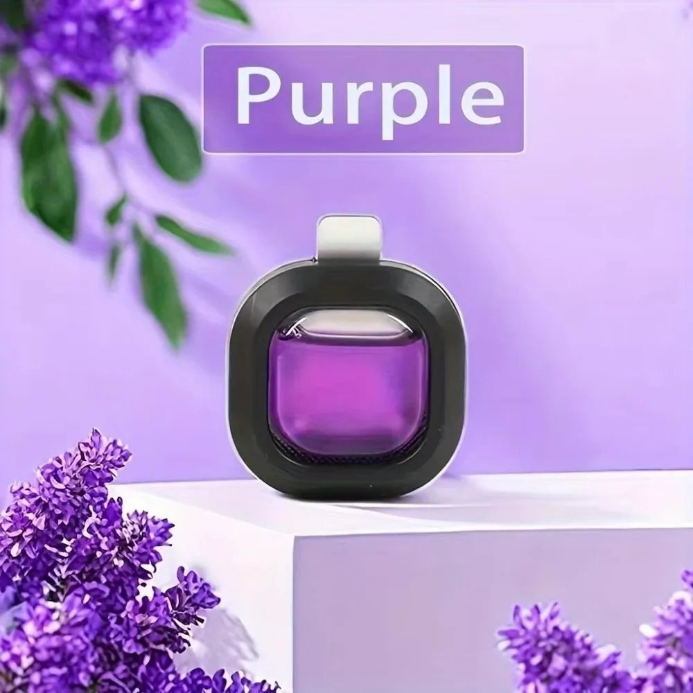 Vent Clip Design Car Air Freshener Vent Clip Essential Oil Scented Alcohol-Free Car Odor Eliminator Clip Long-Lasting Non-Toxic