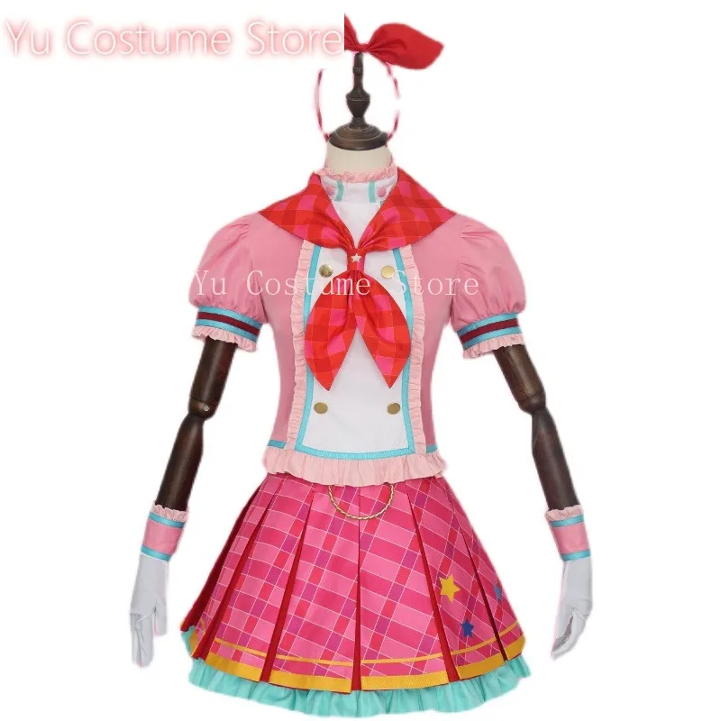 Yu Series Hoshimiya Ichigo Shibuki Ran Kiriya Aoi Stage Costumes Dress Cosplay Costume Cos Game Anime Party Uniform