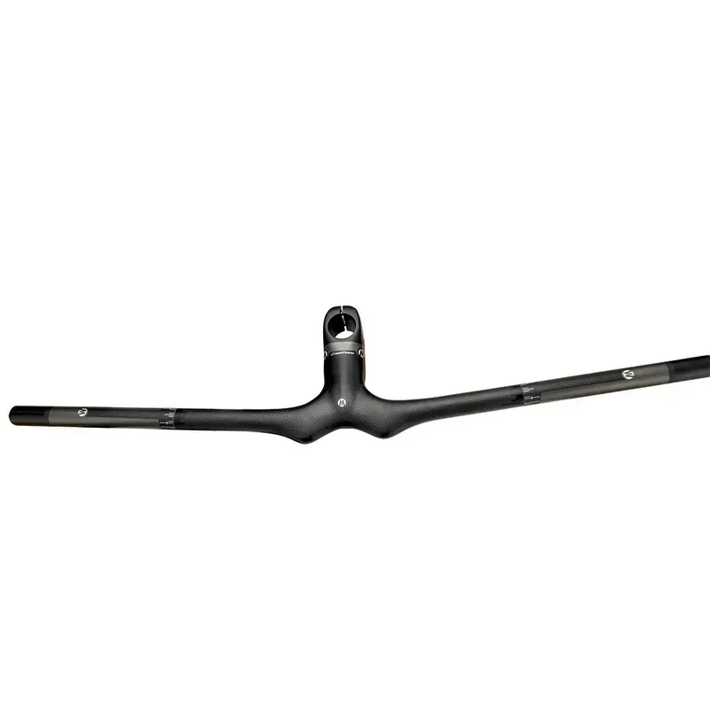 Genuine Ultralight 3K Full Carbon Fiber Integrated Straight Handlebar High Strength MTB Mountain Bike Bar