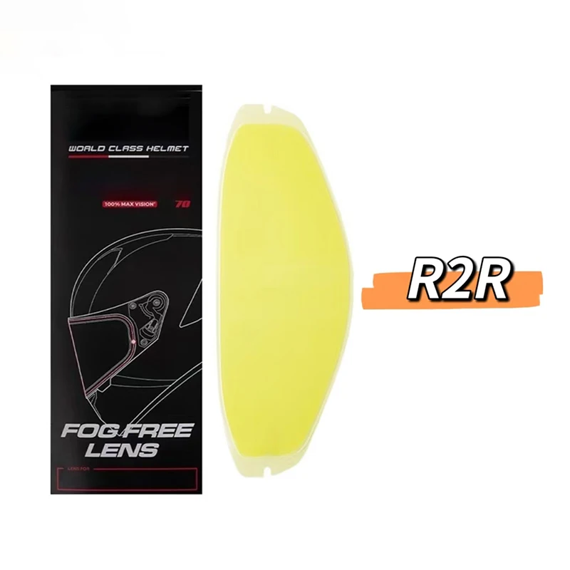 Motorcycle Helmet Visor Film Anti Fog for KYT TT COURSE for KYT R2R NX NFR