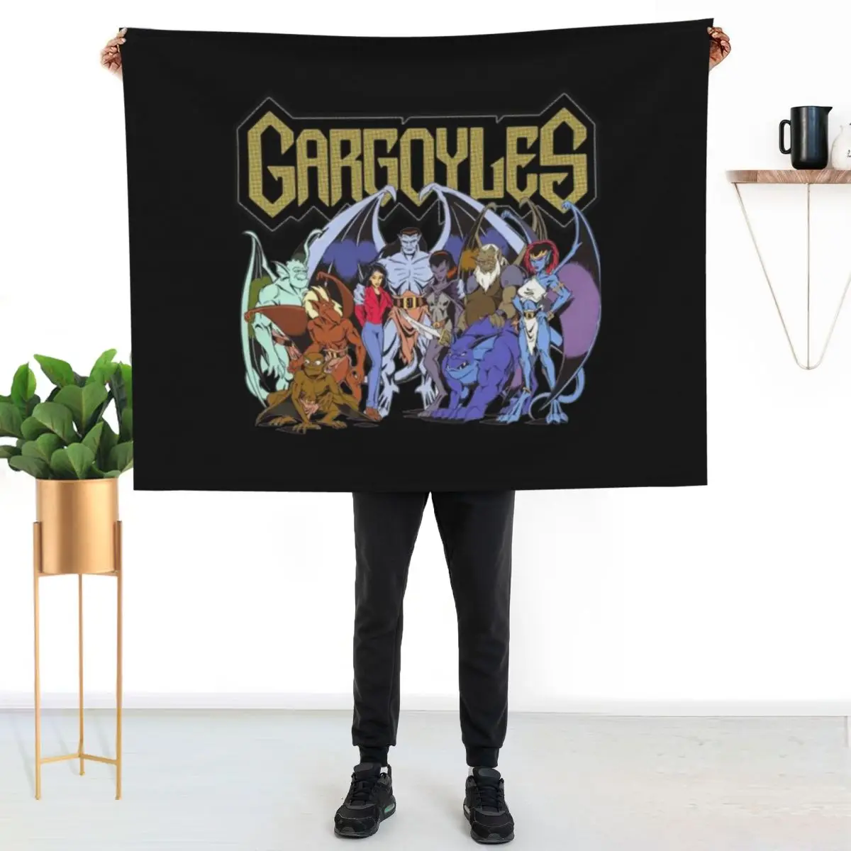Gargoyle's The Origin Throw Blanket Soft Cozy Blanket for Pet Kids Adults