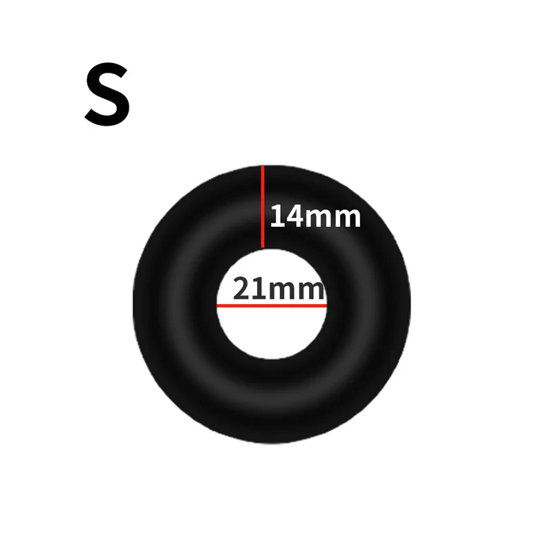 Liquid Silicone Penis Cock Rings for Men Scrotum Testis Restraint Male Delay Ejaculation Sex Toys Adult Games Products Reusable - view 6