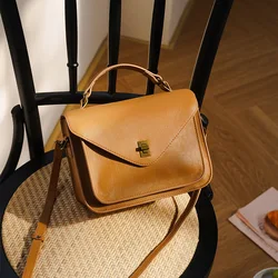 Women's Handbag Genuine Leather Women's Bag Fashion Versatile Shoulder Bag Crossbody Bag Women