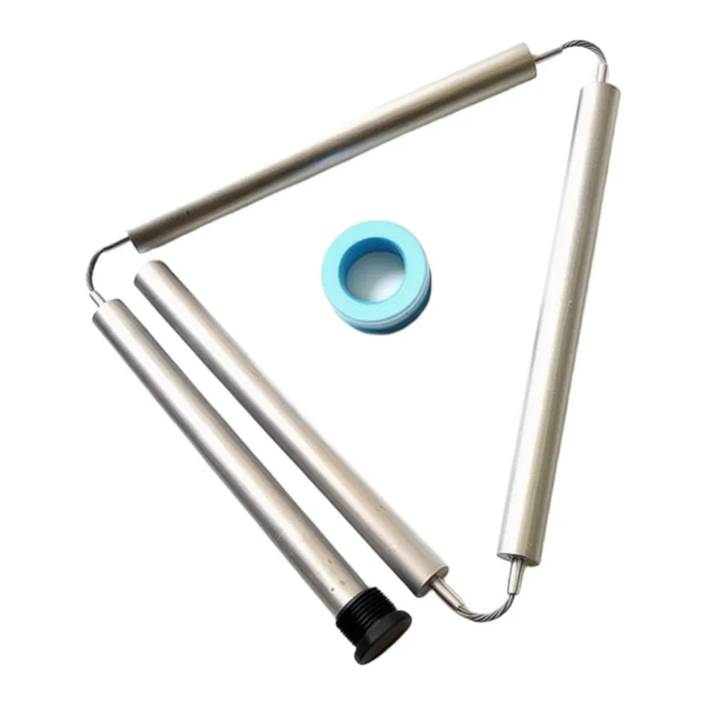 Conjoined Magnesium Rod for Constant Temperature Water Tanks Providing Cathodic Protection and NPT3/4 Thread Compatibility