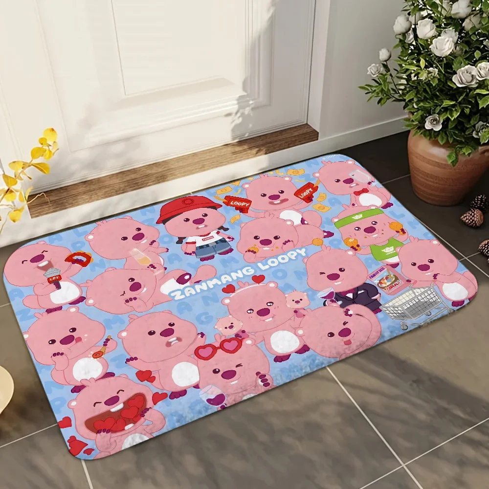 

1pc Kaiju No.8 Floor Mat Doormats Home Carpet Foot Mat Bathroom Absorbent Mats Anti-Slip Mats Home Decor