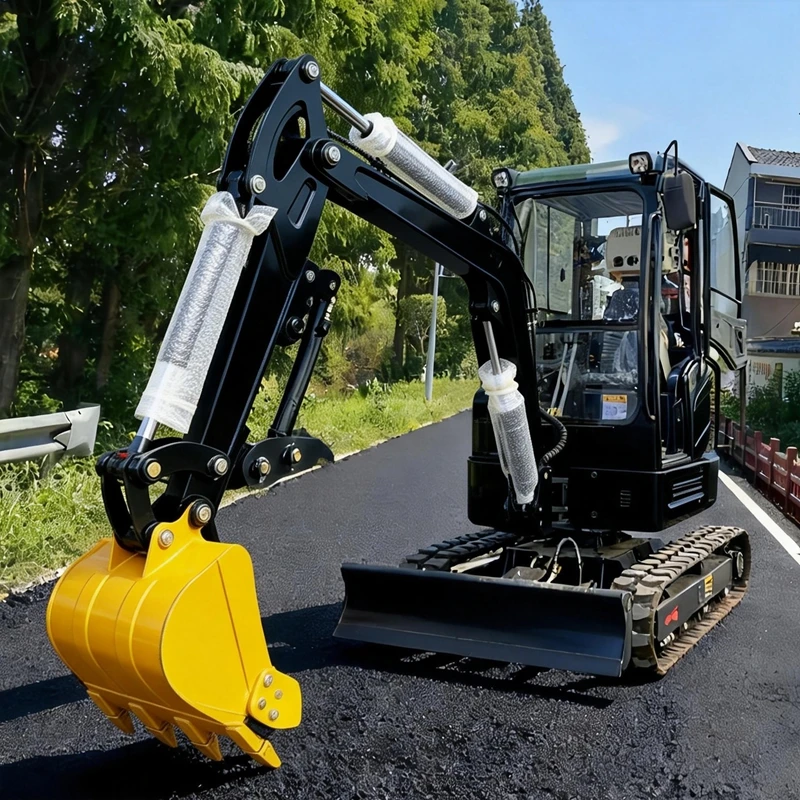 

Мини-экскаватор 1,2 тонны с двигателем Kubota, стандарт EPA/Euro 5, для сельского хозяйства и строительства, мини-дизельный экскаватор, мини-погрузчик, инструменты для земляных работ.