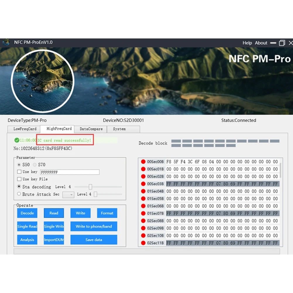 Furui Nieuwe Pm-Pro Rfid Ic/Id Kopieerapparaat Duplicator Fob Nfc Lezer Schrijver Gecodeerde Programmeur Usb Uid Kopieer Kaart Tag