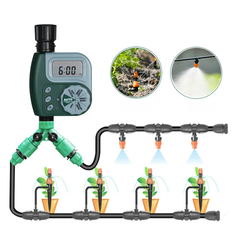 

Outdoor Garden Watering Irrigation Controller Solenoid Valve Timer Garden Automatic Watering Device Garden Watering Timer