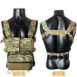 EMERSONGEARS MK3 MK4 SS Tactical chest hanging Nylon 500D multifunction Tactical vest Can be expanded Bellyband
