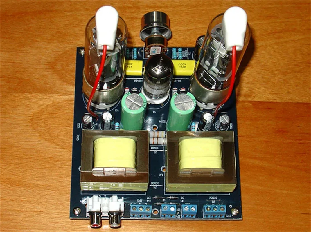 Najnowsza rura 6 n1/6 n2 + 6 p13p z pojedynczą klasą klasy gorączki wzmacniacz lampowy płyta 7W 7W ( 8 Ω)30-40Khz (-1dB)