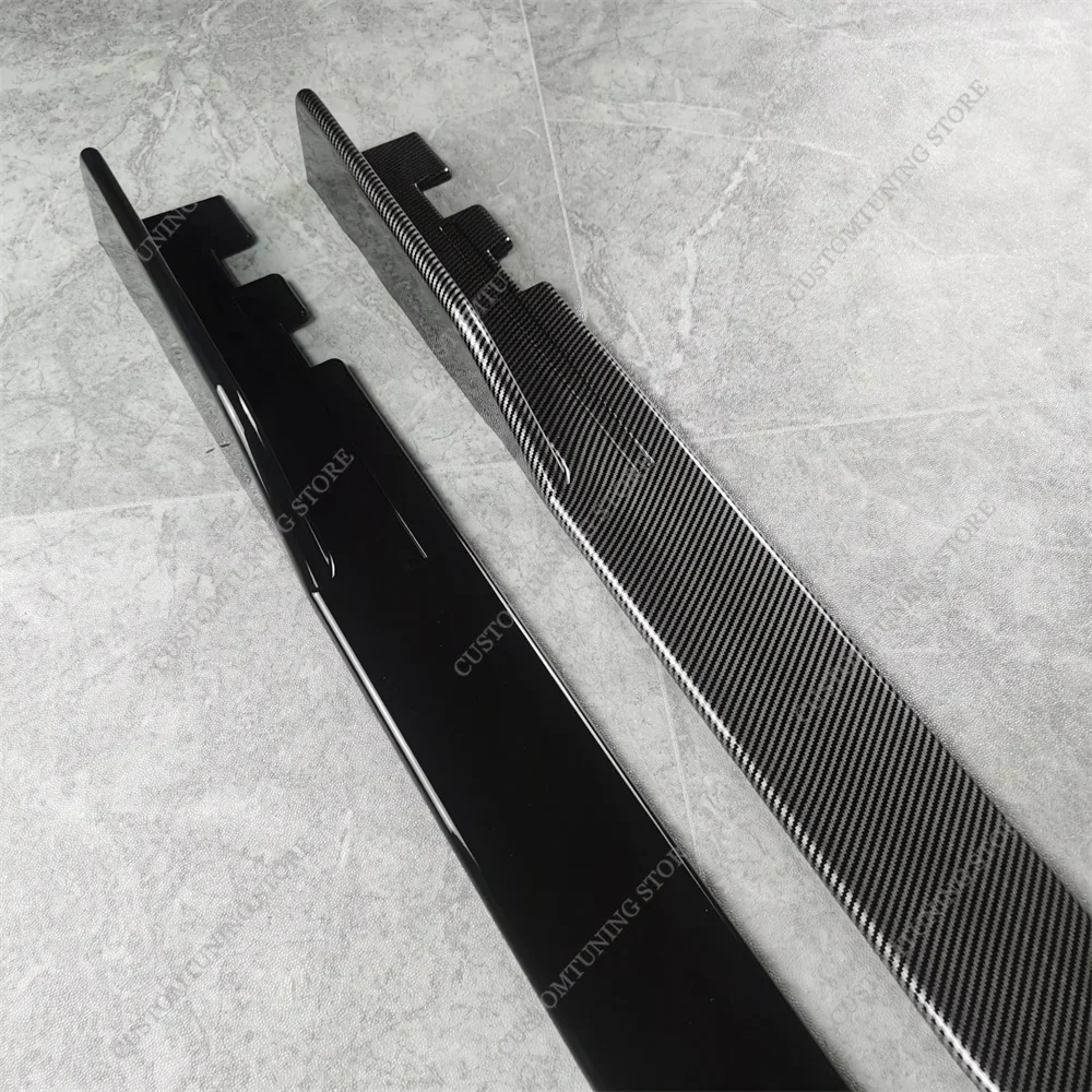 Side Skirt Splitter for Kia Cerato Naza Forte Koup TD 2008 2009 2010 2011 2012 Lip Spoiler Diffuser Tuning Bodykit Accessories