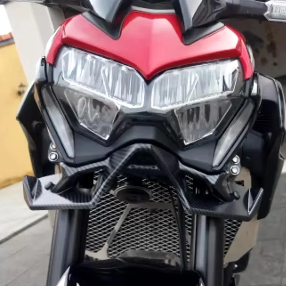 Z900 Motorcycle Accessories Front Spoiler Winglet Aerodynamic Wing Spoiler For Kawasaki Z900 SE Z 900 2020 2021 2022 2023 2024