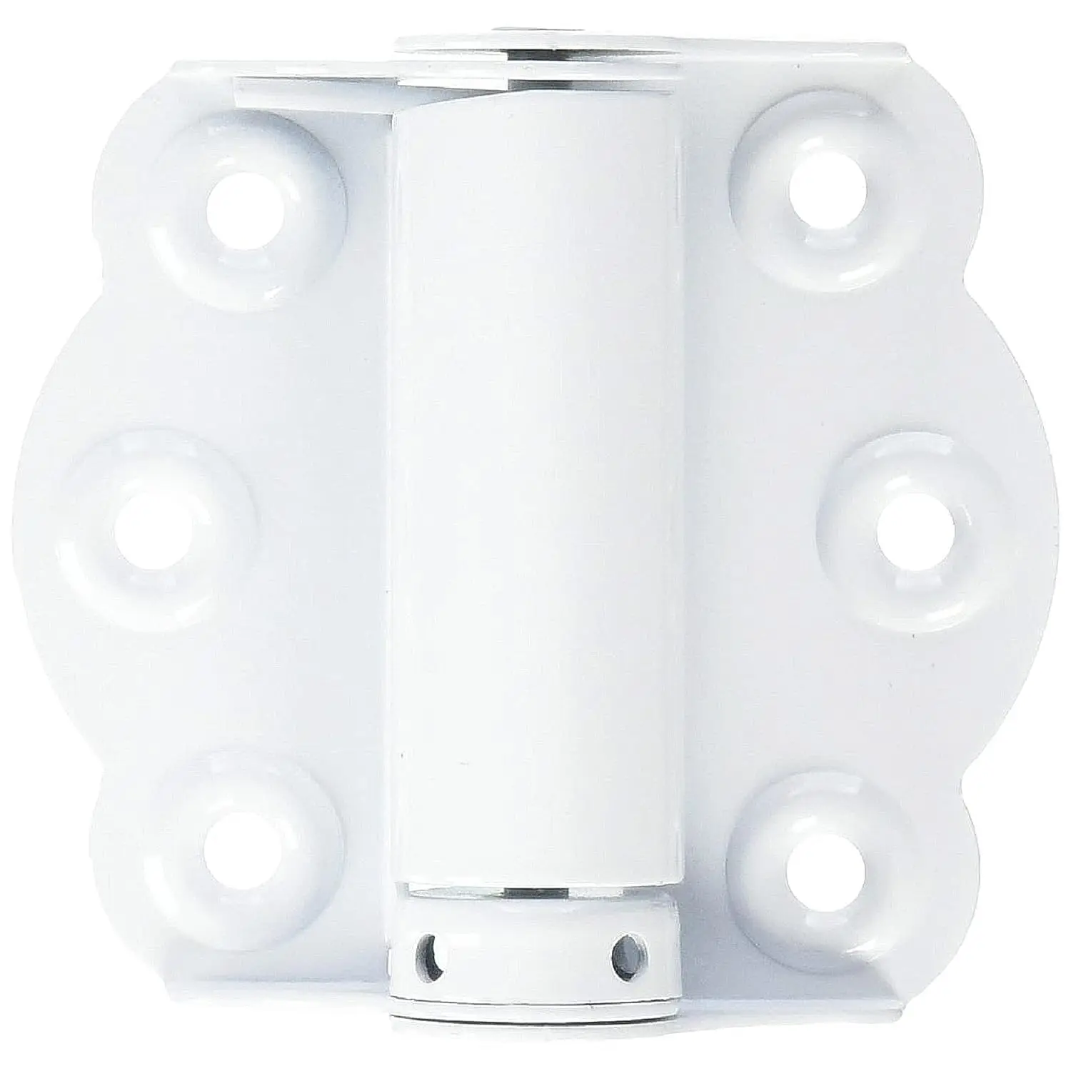 

Spring Loaded Door Hinge 2-Pack, Self-Closing, Adjustable, White