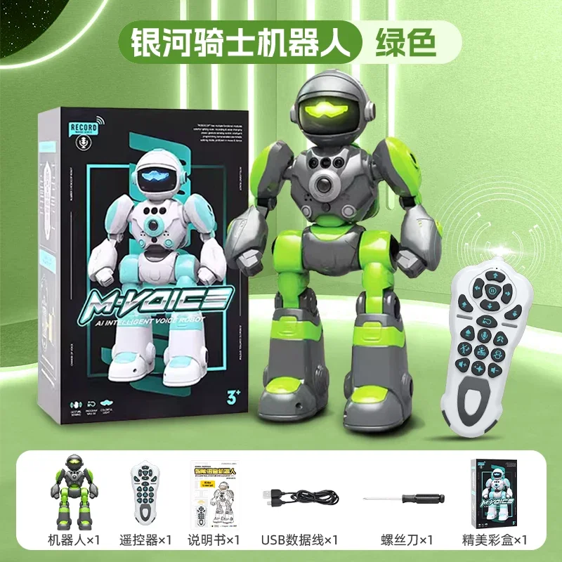 Télécommande vocale IA, robot intelligent capable de tenir des conversations, jouets électriques, compagnie, jouets tendance, ornements, cadeau