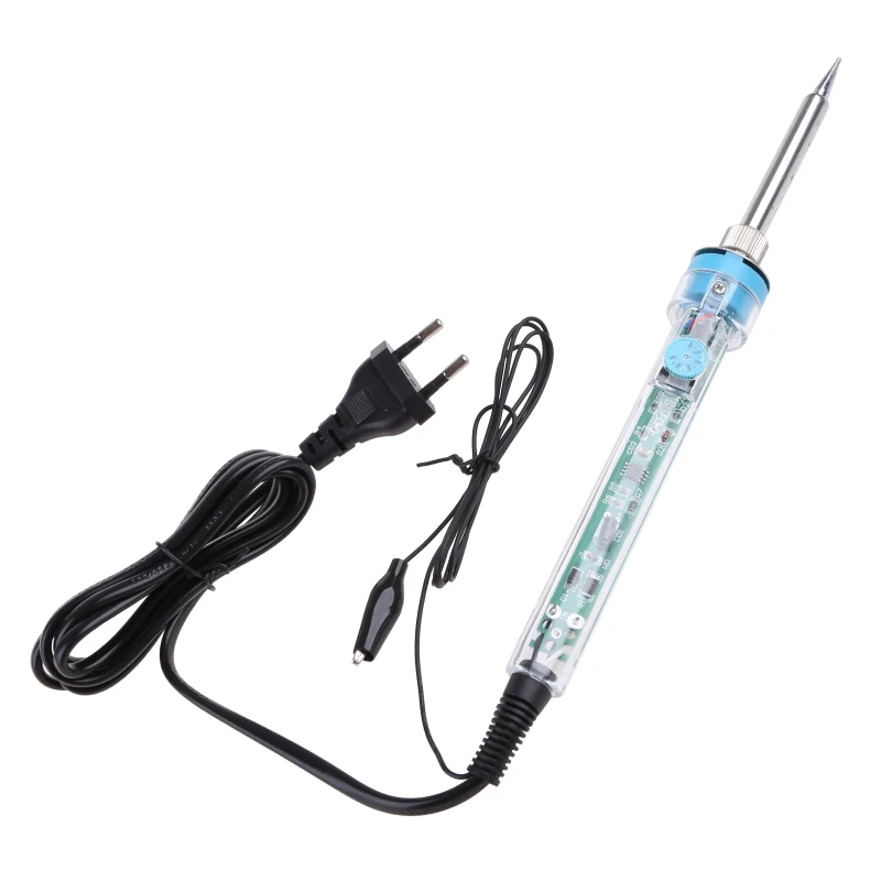 907 Adjustable Constant Temperature Electric Soldering Iron Lead-free 220V EU 60W