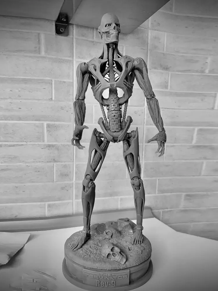 1/24  1/18  Resin Model Kit Terminator Robot  Figure Sculpture Unpainted No Color RW-1416