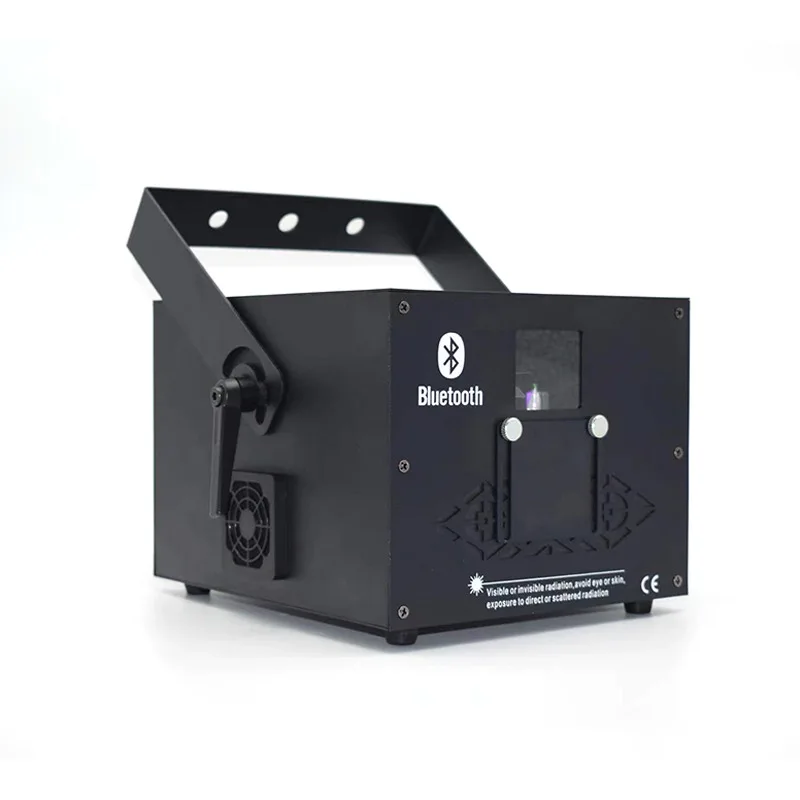 3W full-color animation laser RGB wedding performance stage lighting, bar KTV laser light performing arts hall lighting