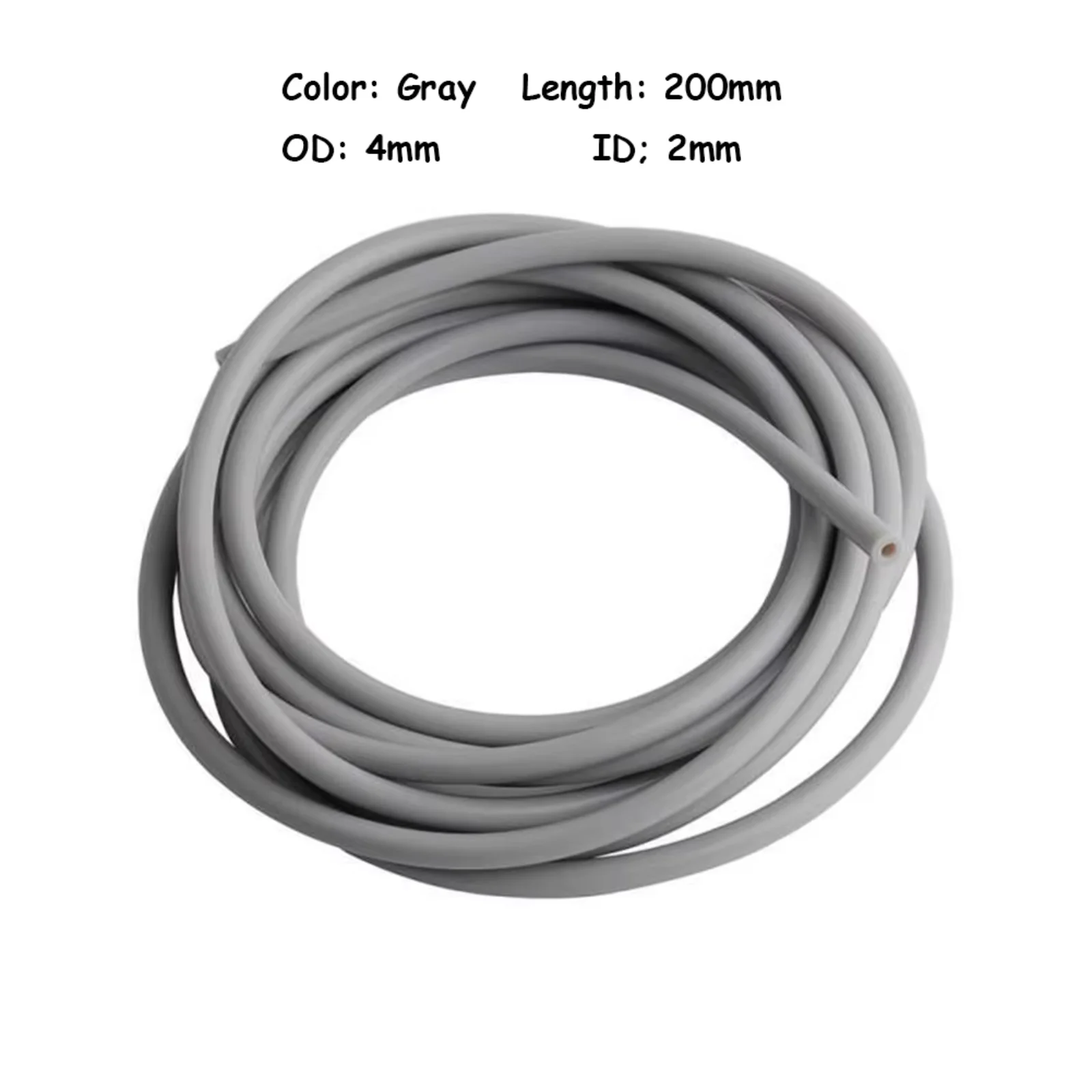 3PCS Pneumatic Parts Kit for MOC Technical Bricks - Air Tank/Barometer/4mm Hose Compatible 47225 19476