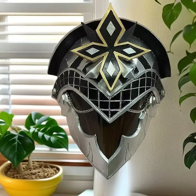 Juego Genshin Impact The Captain máscara de Cosplay Capitano Eleven Fatui Harbingers accesorios de juego Natlan fiesta de Halloween mujeres hombres iCoser