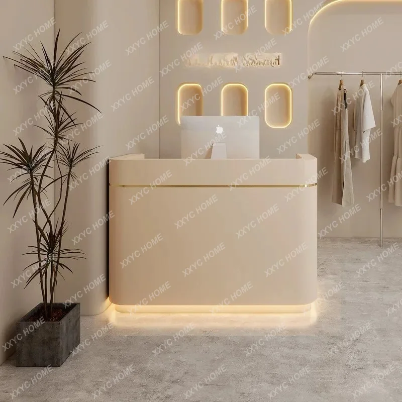 Sales Welcome Reception Desks Display Receptionist Modern Service Reception Desks Counter Elegant Scrivania Industrial Furni