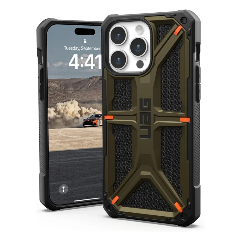 Original Urban Armor Gear UAG Monarch Kevlar Tough Rugged Case Coque For Apple iPhone 15 Pro Max 15Plus Protect Cover Capa Funda