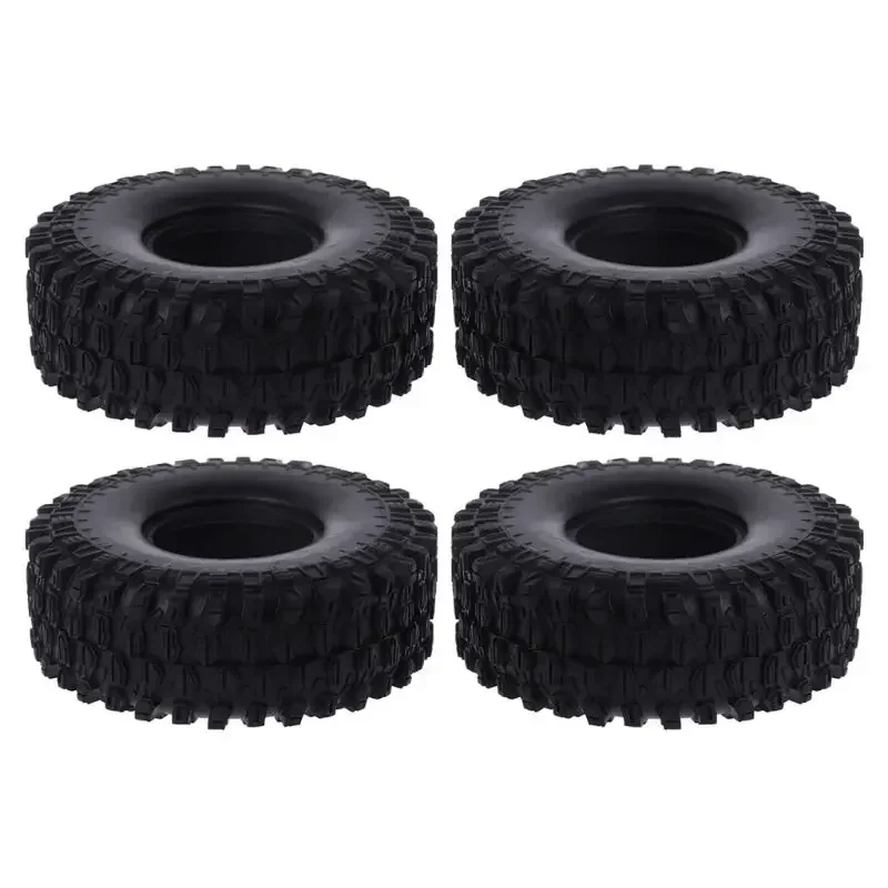 

4pcs 1/10 RC Cars Rubber Tires 1.9inch 120*42mm Wheel Tyres for 1:10 Rock Crawler Axial SCX10 II 90046 RR10 WRAITH Trxs TRX4