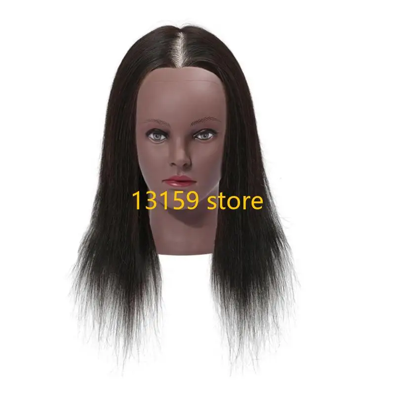 

270a mannequin голова коричневая женщина -профессиональная косметология для демонстрации парика