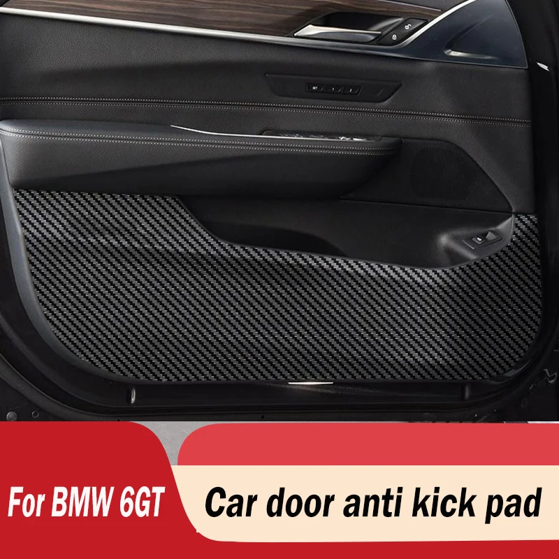 

For BMW 6 Series GT G32 2017-2023 4PCS Auto Car Accessories Door Protector Pad Anti-kick Mats Cover PU Sticker