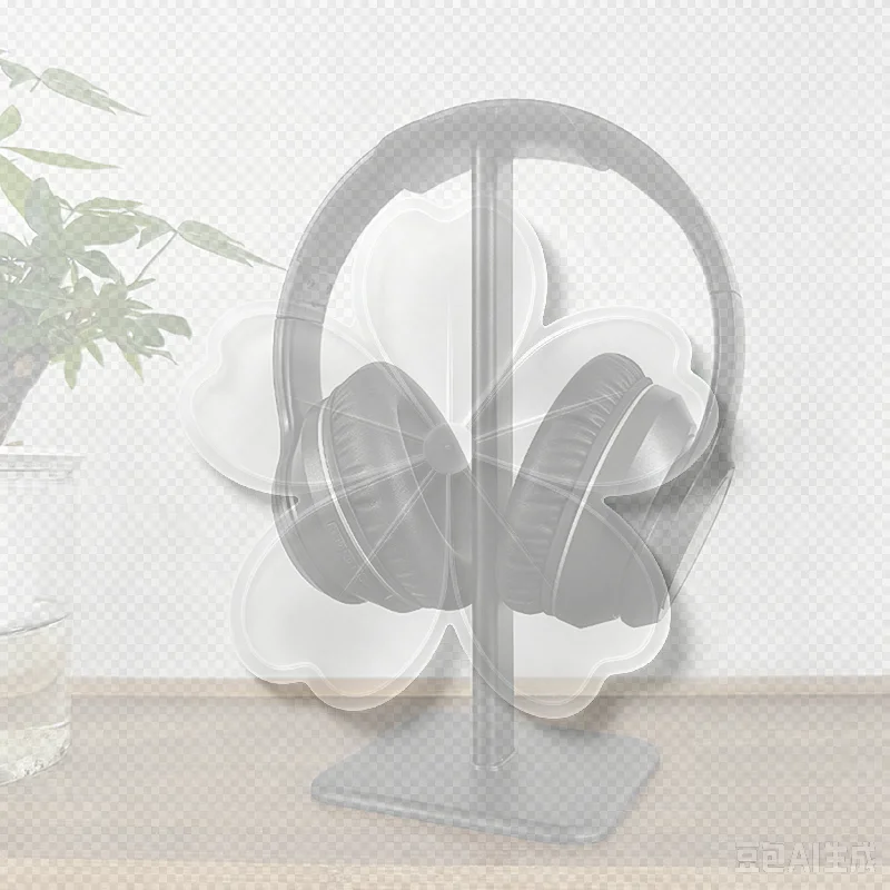 Aluminium Alloy Headphone Stand Holder Space Saving Gaming Headset Stand Rack Desktop Organizer Display Earphone Hanger Bracket