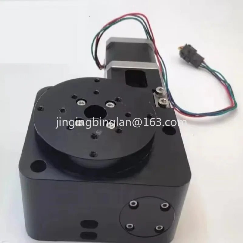 The manufacturer's hot-selling RTS9060 electric rotating indexing plate 42 stepper motor turntable R axis rotates 360 degrees