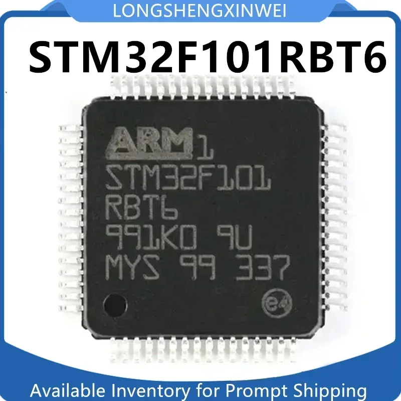 1PCS NEW STM32F101RBT6 STM32F101 LQFP-64 32-bit Microcontroller MCU Chip IC Original Stock