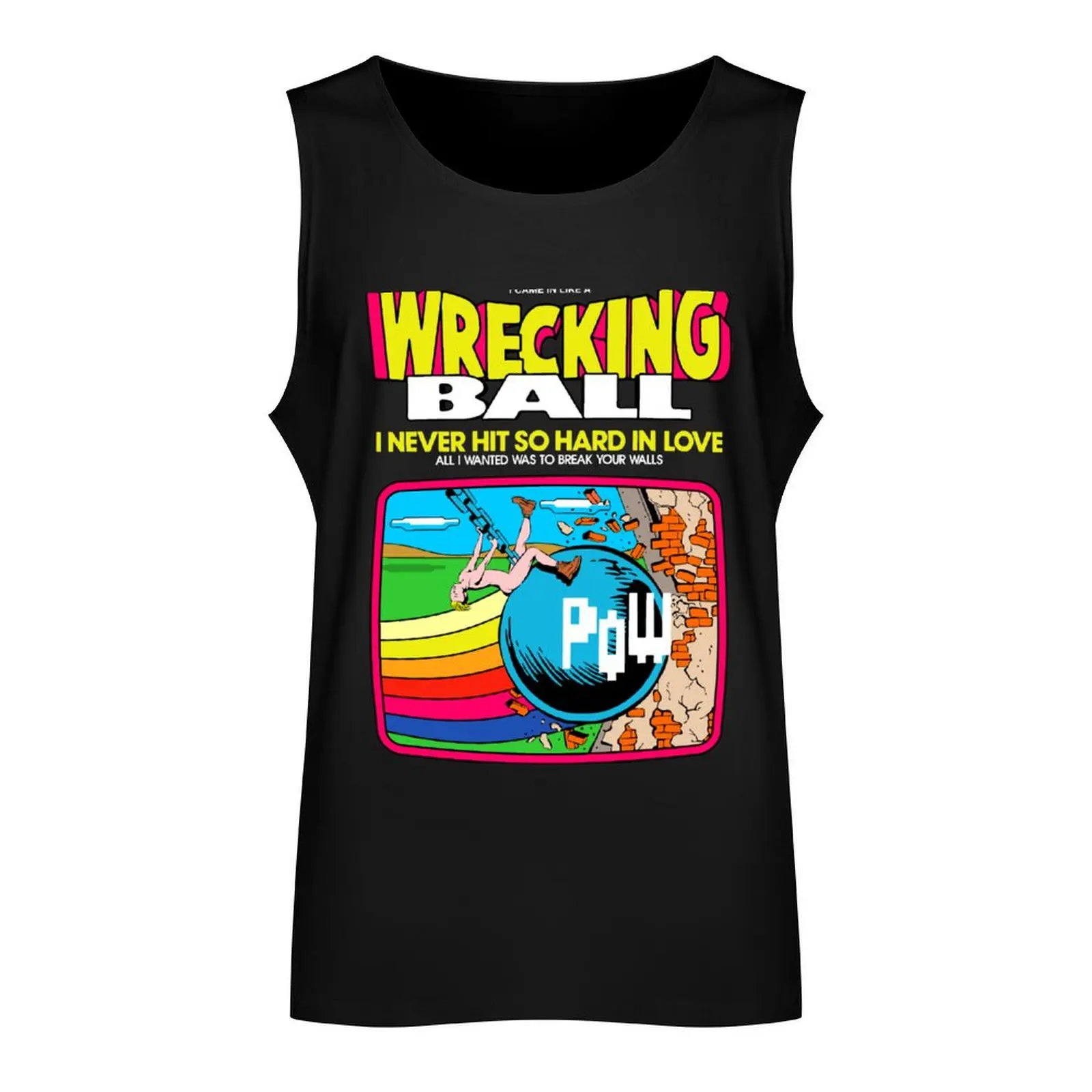 Wrecking Tank Top gym shirt men anime top