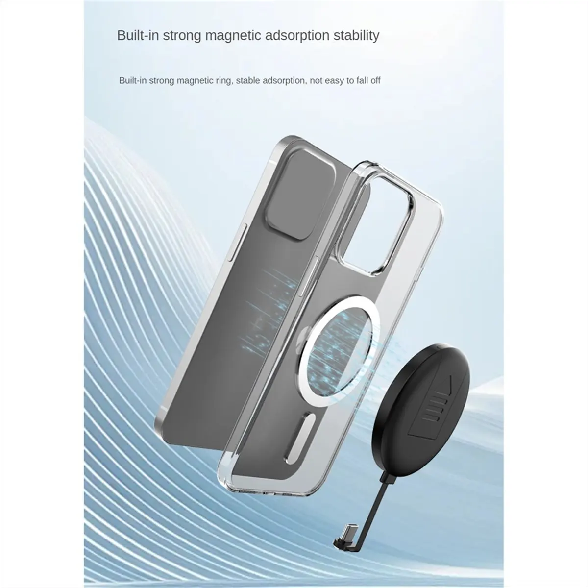 2026 جديد + مغناطيسي M.2 2230 NVMe NGFF SSD الضميمة 10Gbps USB3.2 GEN2 Type-C SSD لـ 15 Pro Max ProRes