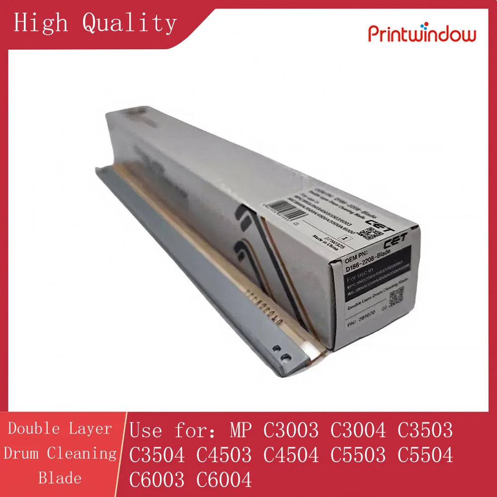 High Quality for CET Double Layer Drum Cleaning Blade for Ricoh MP C3003 C3004 C3503 C3504 C4503 C4504 C5503 C5504 C6003 C6004