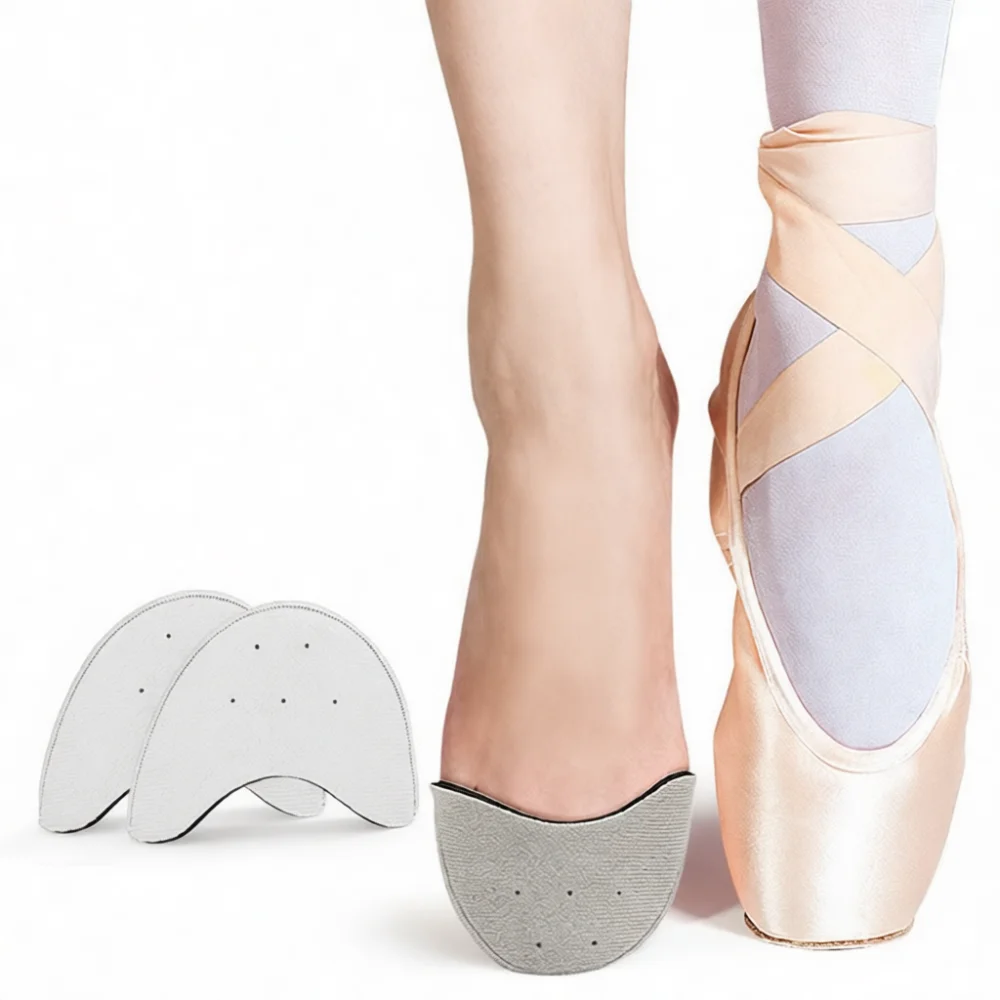 Ballet Pointe Shoes Toe Pads Soft Gel Forefoot Cushion Breathable Silicone Insole Protector Dance Accessory Comfort