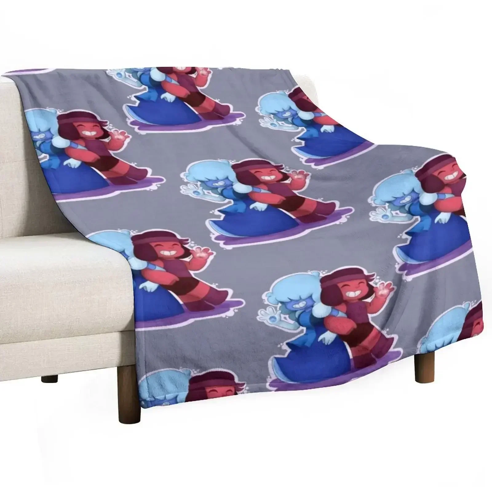 

little shining gems Throw Blanket Warm Flannel Blanket for Couch Chair Bedroom